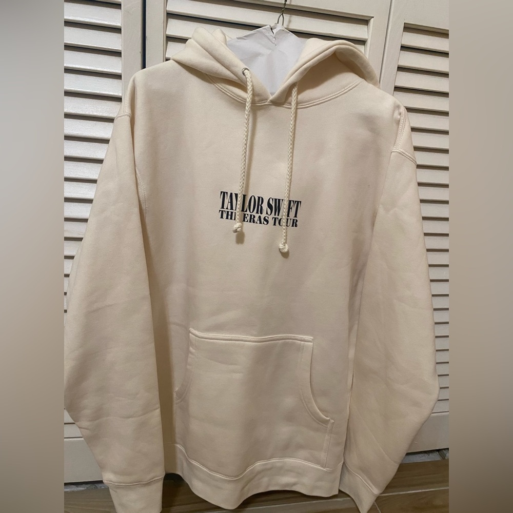 Taylor Swift Eras Tour Hoodie Beige
